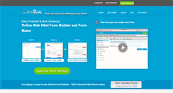 Desktop Screenshot of form2pay.com